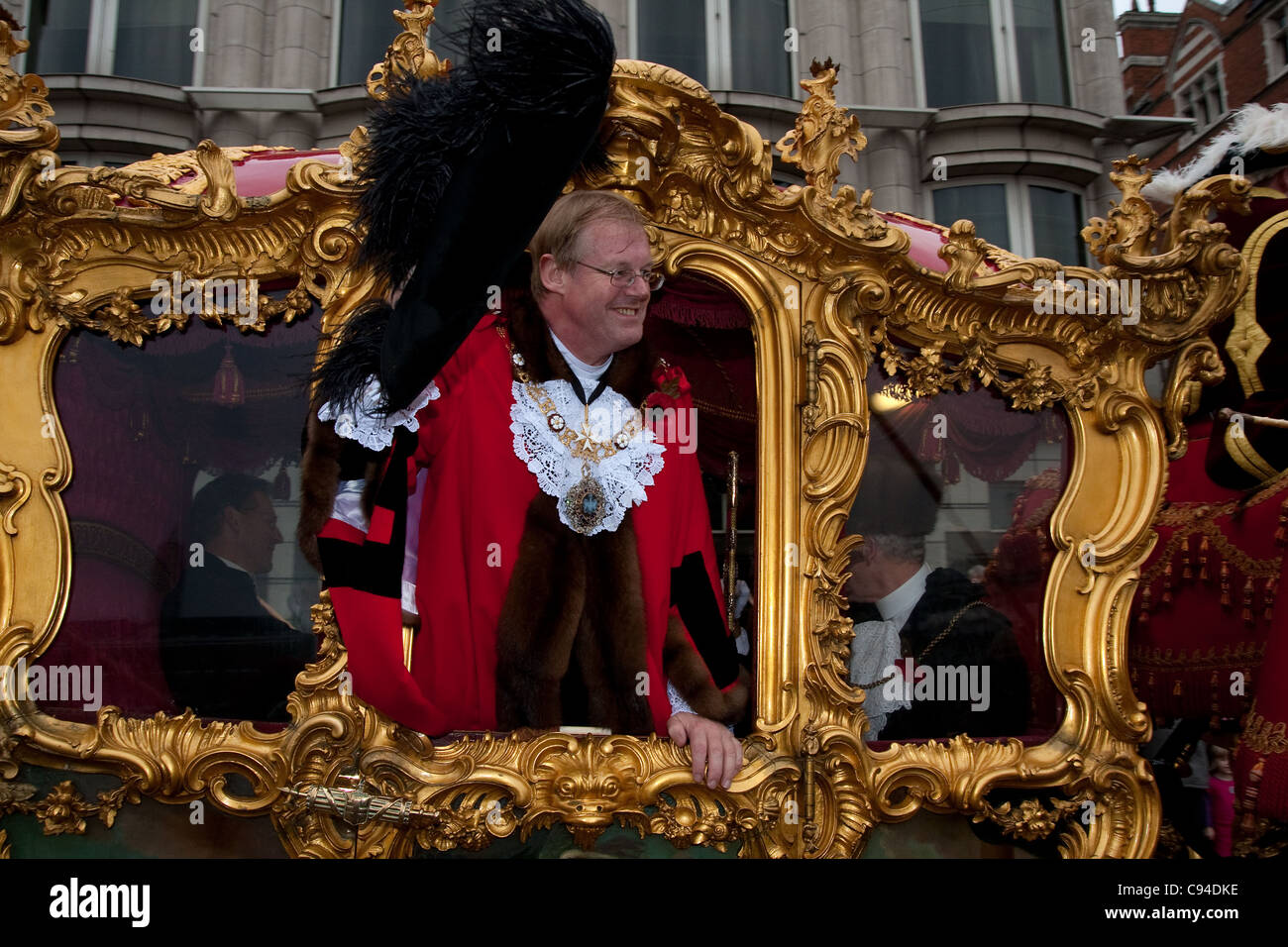 Oberbürgermeister von London anzeigen 12. November 2011 Stockfoto