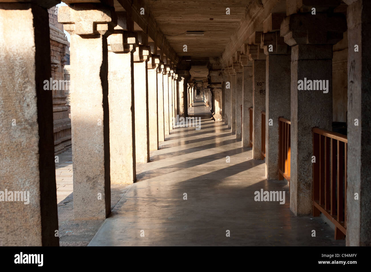 Thanjavur Tempel Stockfoto