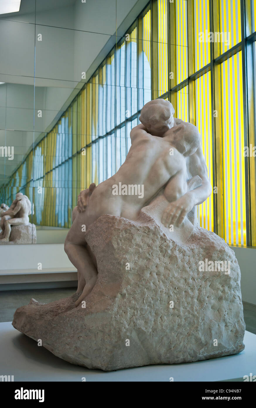 Von Rodin der Kuss, Turner Contemporary, Galerie, Margate, Kent, UK. Stockfoto