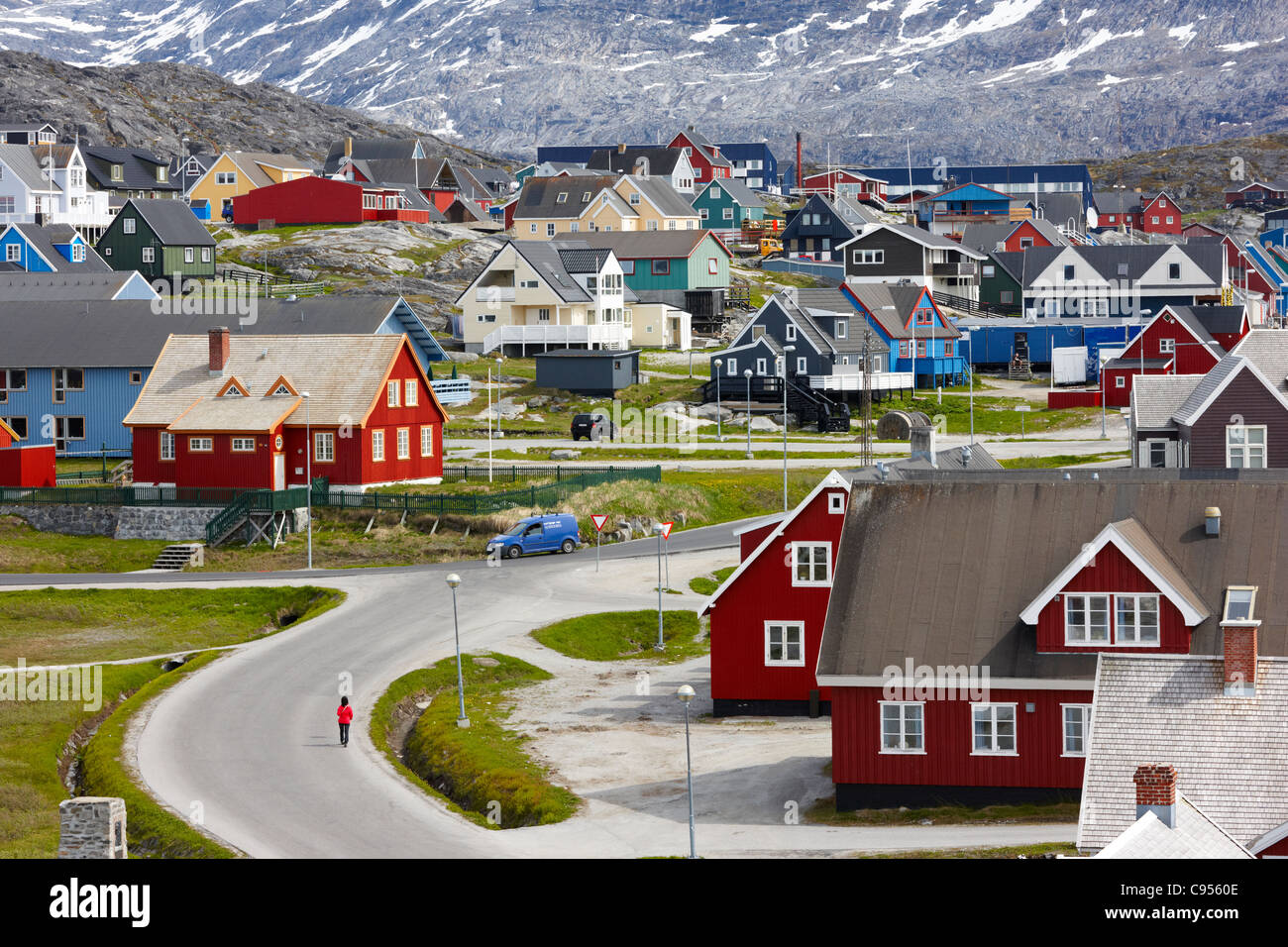 Nuuk, Grönland Stockfoto