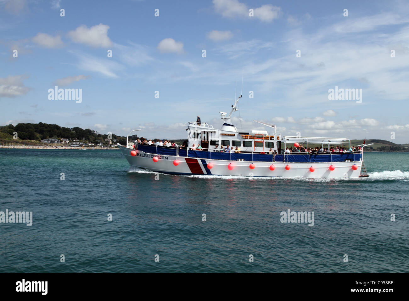 Padstow; Jubiläums-Queen Reise; Cornwall; UK Stockfoto