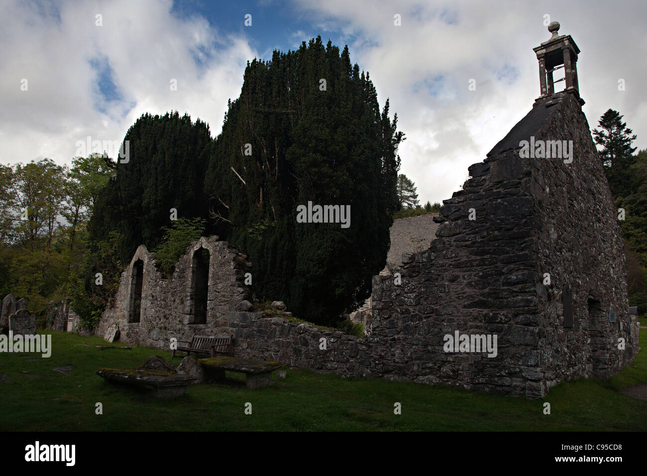 Balquhidder Kirche 'Rob Roy' Mcgregor Maclaren perth Stockfoto