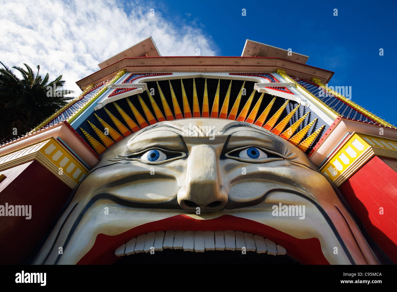 Luna Park in St Kilda in Melbourne, Victoria, Australien Stockfoto