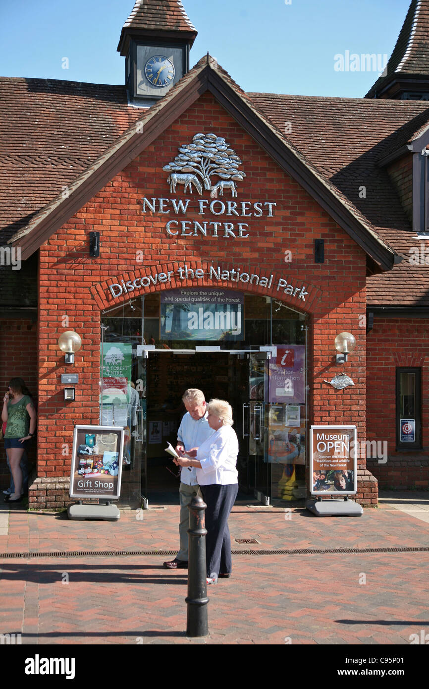 Der New Forest National Park Visitor Centre in Lyndhurst Stockfoto