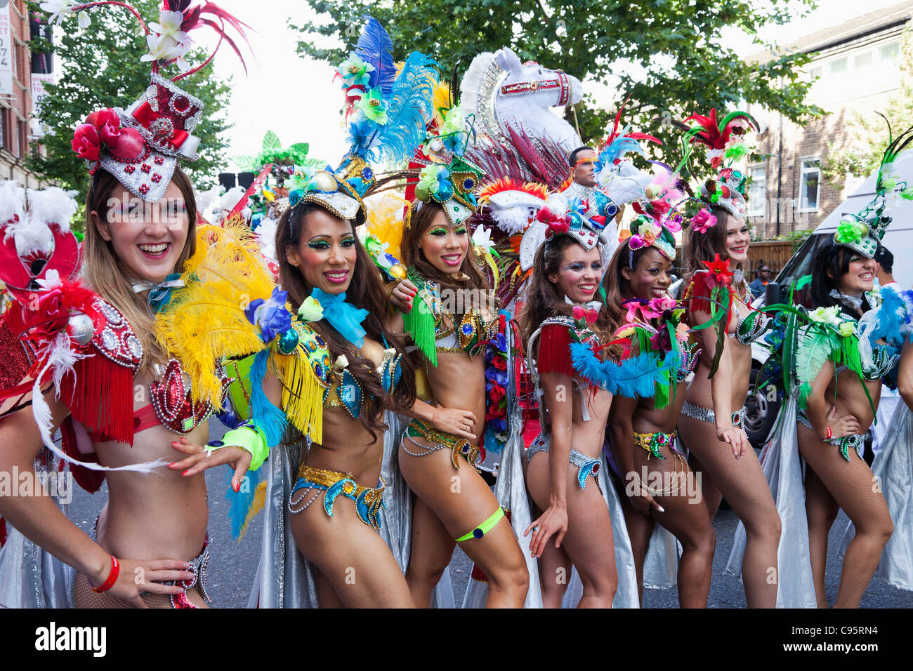 England, London, Notting Hill Carnival Stockfoto