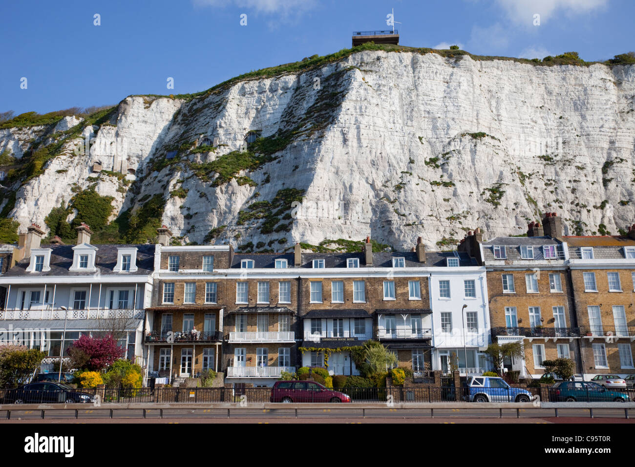 Kent, England, Dover, die weißen Klippen von Dover Stockfoto