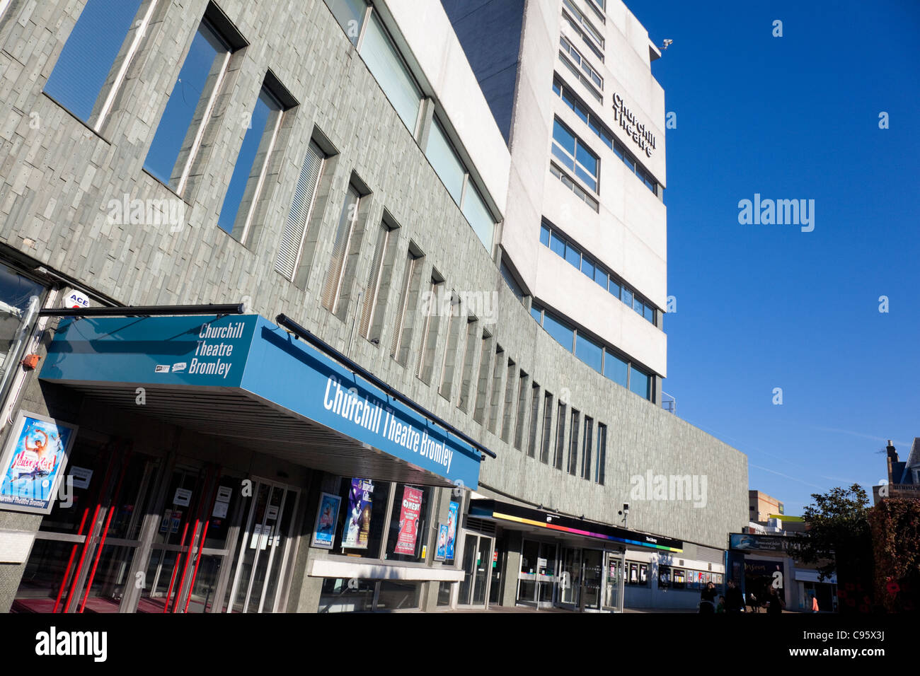 Churchill Theater, Bromley, Kent, UK Stockfoto