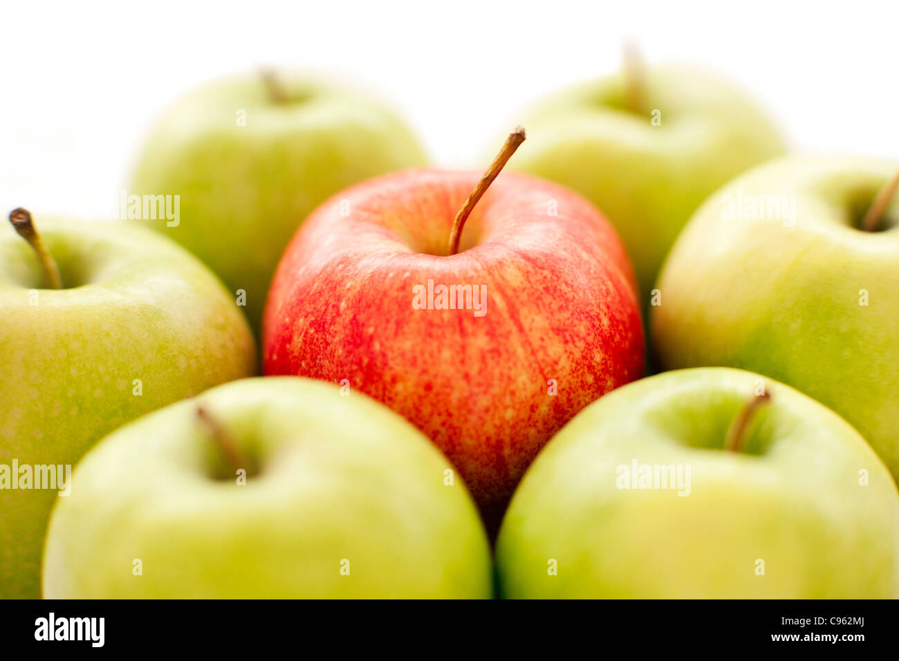 Äpfel. Stockfoto