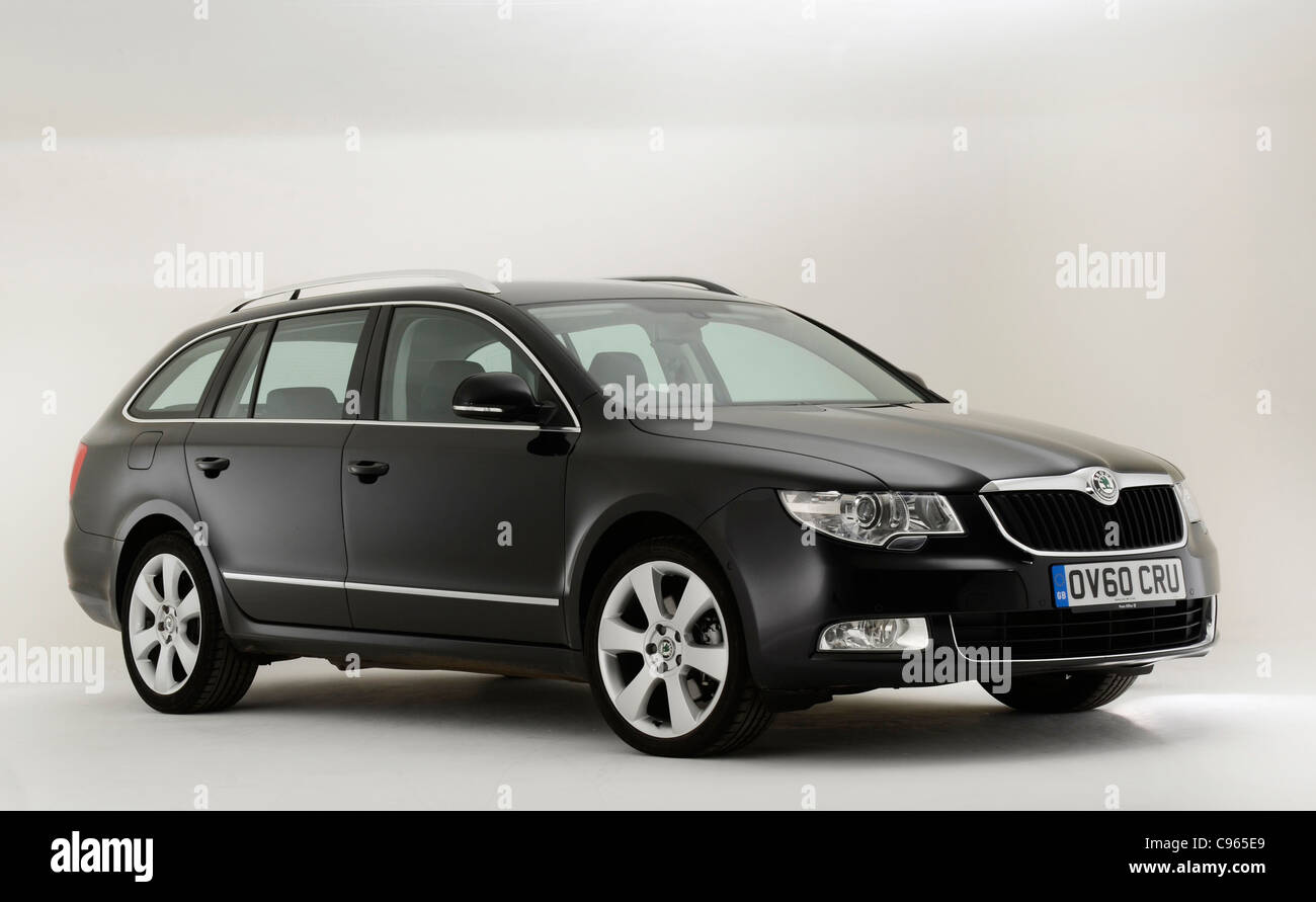 20011Skoda hervorragende TSi Stockfoto