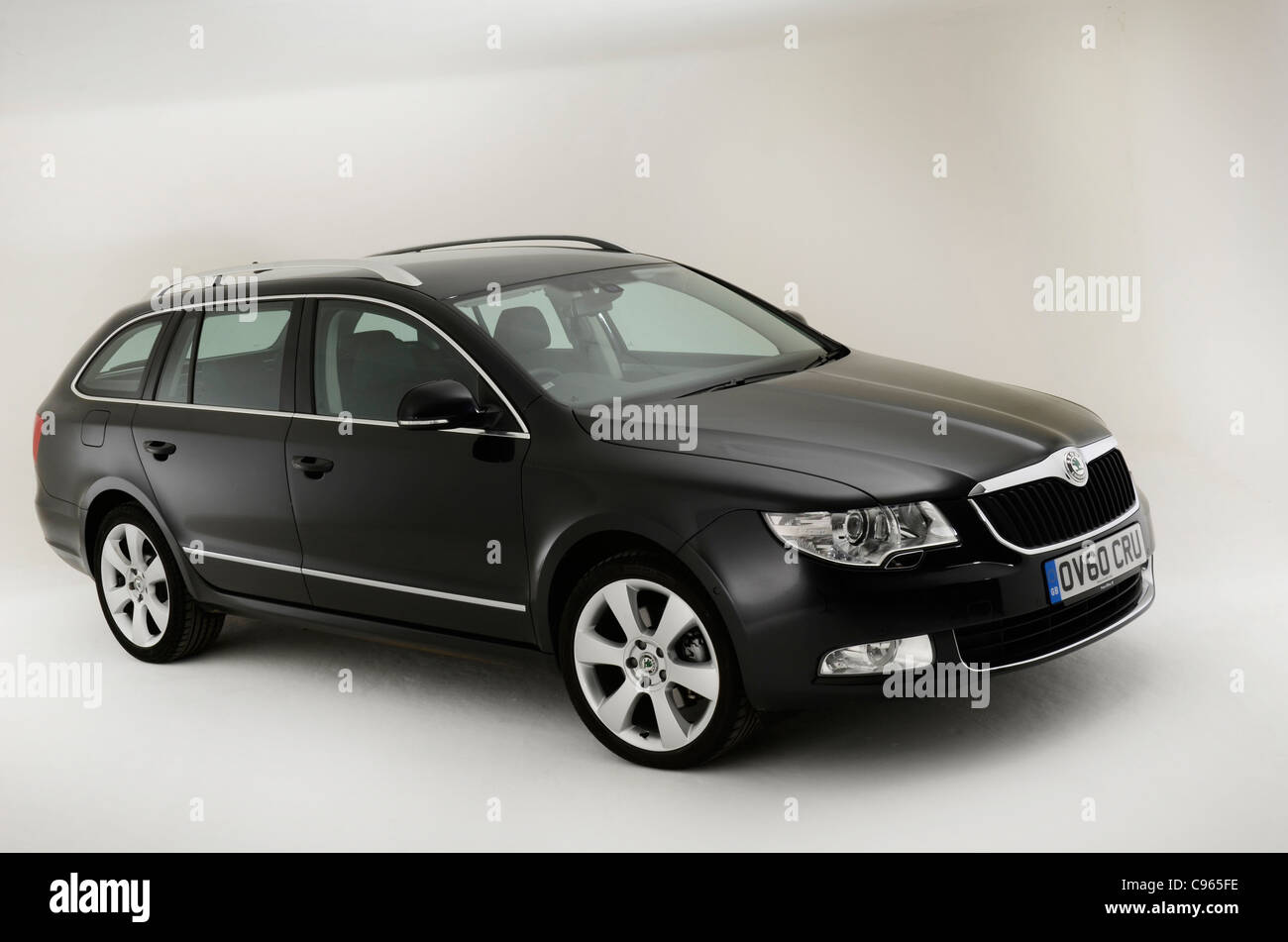 20011Skoda hervorragende TSi Stockfoto