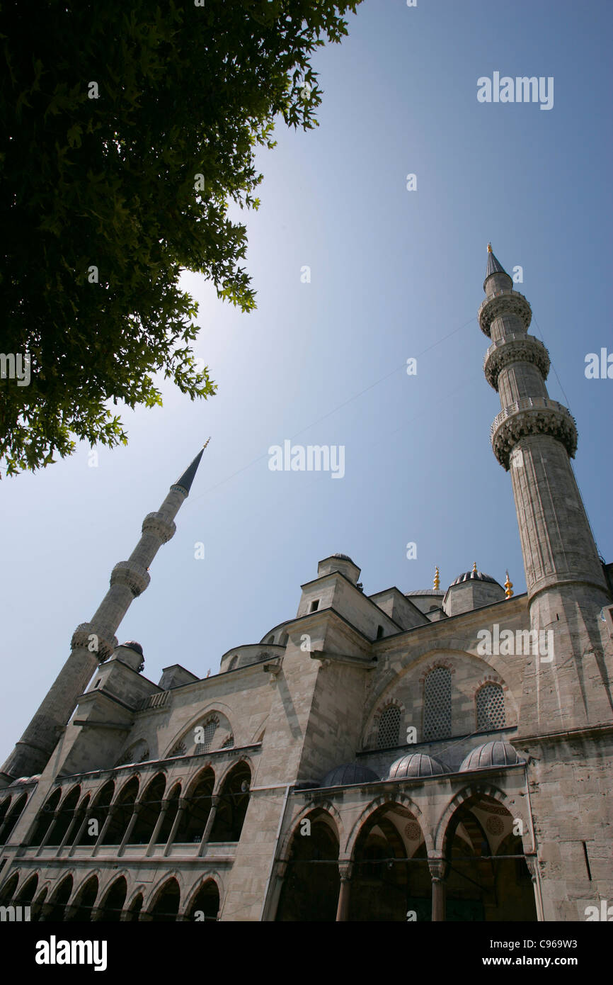 Blaue Moschee in Istanbul, Türkei Stockfoto
