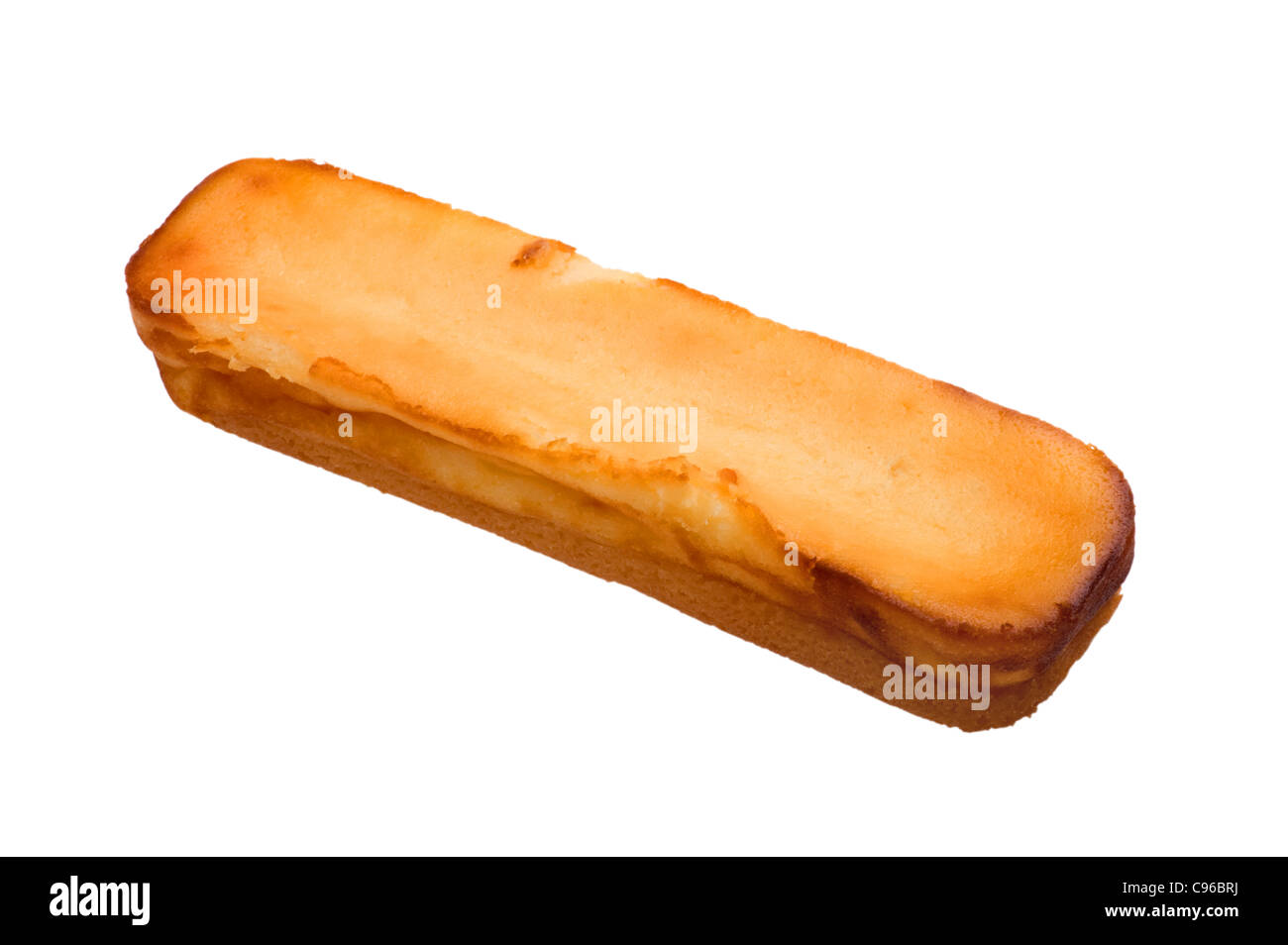 Objekt auf weiß - Food Käsekuchen Bar Stockfoto