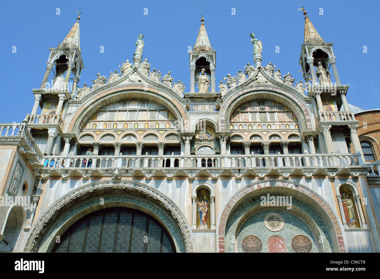 Basilica di San Marco Venedig Stockfoto