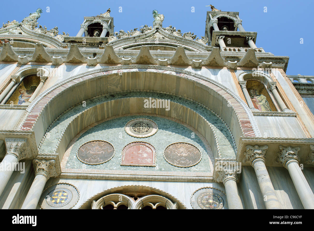 Basilica di San Marco Venedig Stockfoto