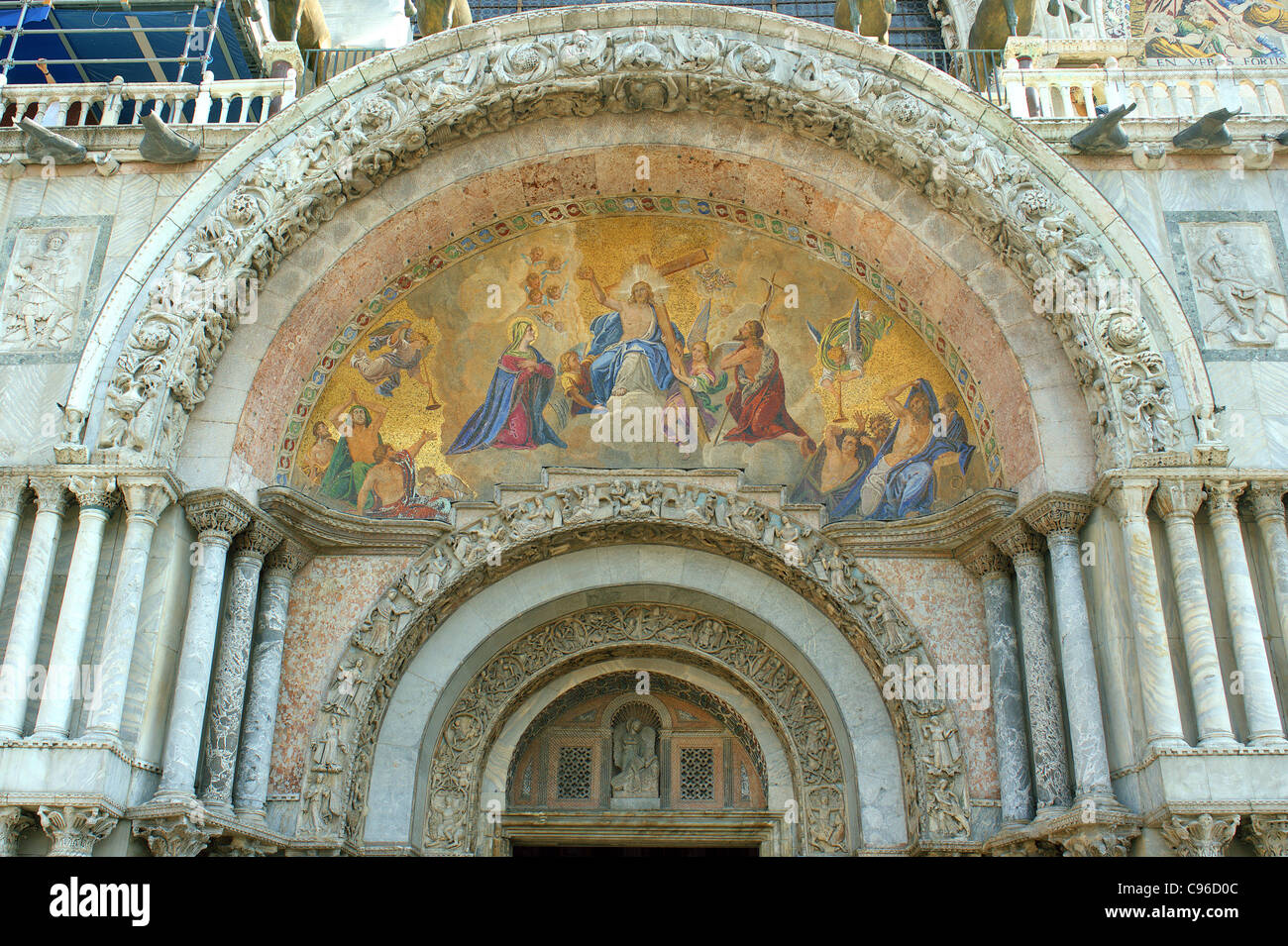 Basilica di San Marco Venedig Stockfoto