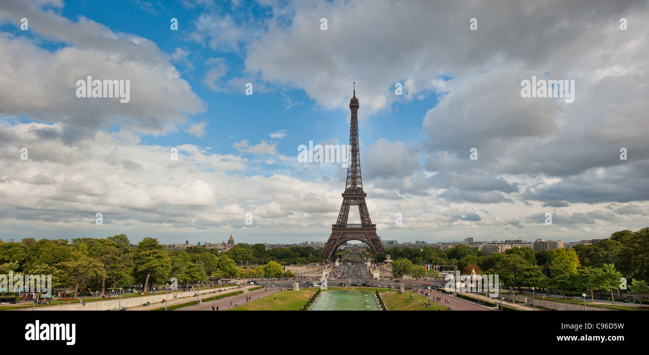 Eiffelturm, Paris, Frankreich Stockfoto