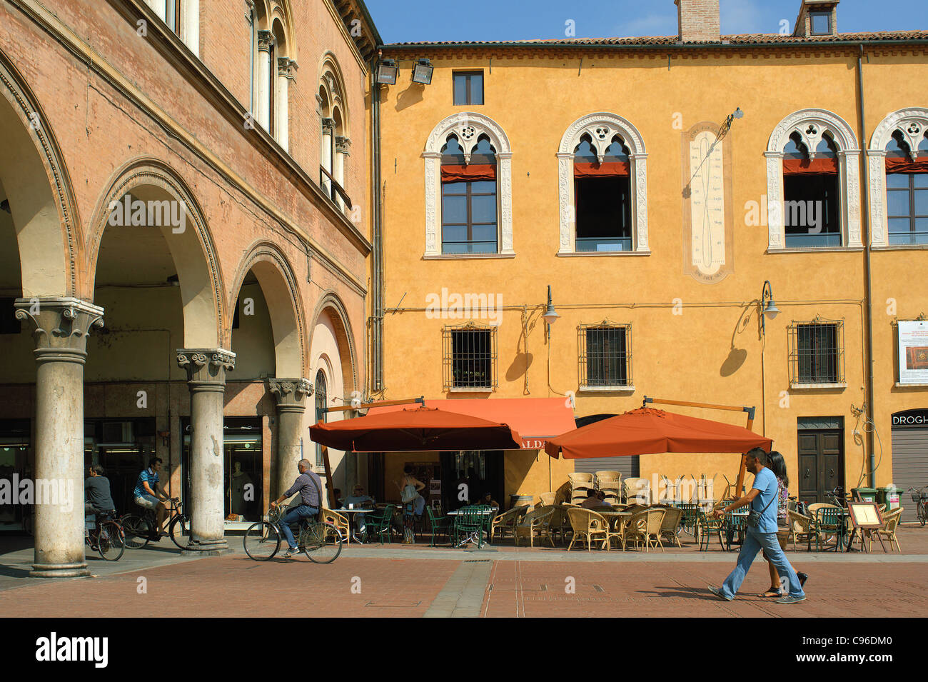 Ferrara, Italien Stockfoto