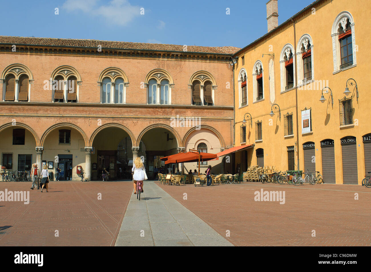 Ferrara, Italien Stockfoto