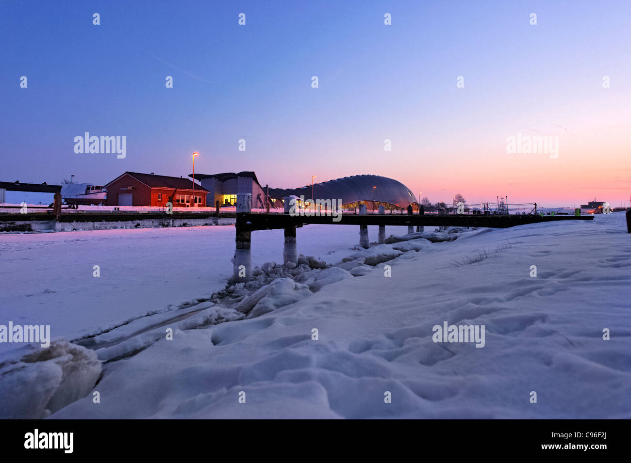 Das WAL-Freizeitbad, port, Friedrichskoog, Kreis Dithmarschen Bezirk, Schleswig-Holstein, Deutschland, Europa Stockfoto