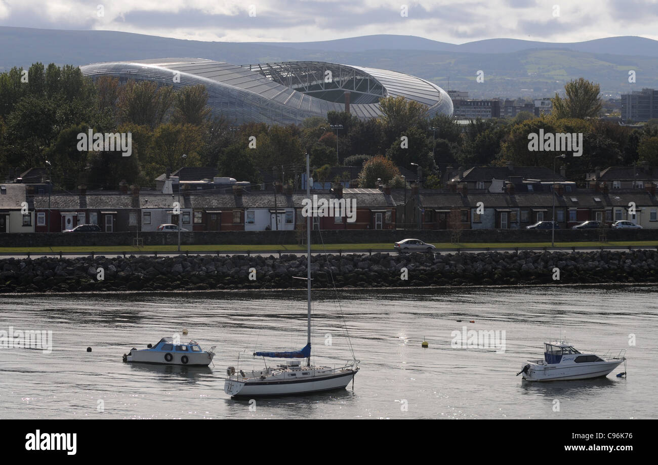Aviva Stadium in Dublin, Irland Stockfoto