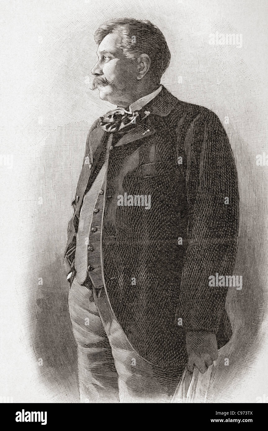 Karl-Albert Costa de Beauregard, 1835-1909. Französischer Historiker und Politiker. Stockfoto