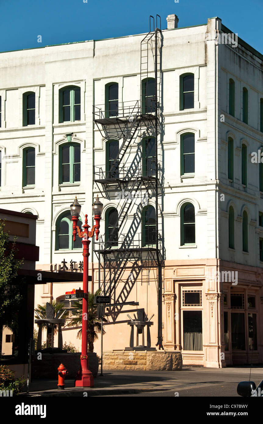 Portland down Town City Oregon Vereinigte Staaten von Amerika USA Stockfoto