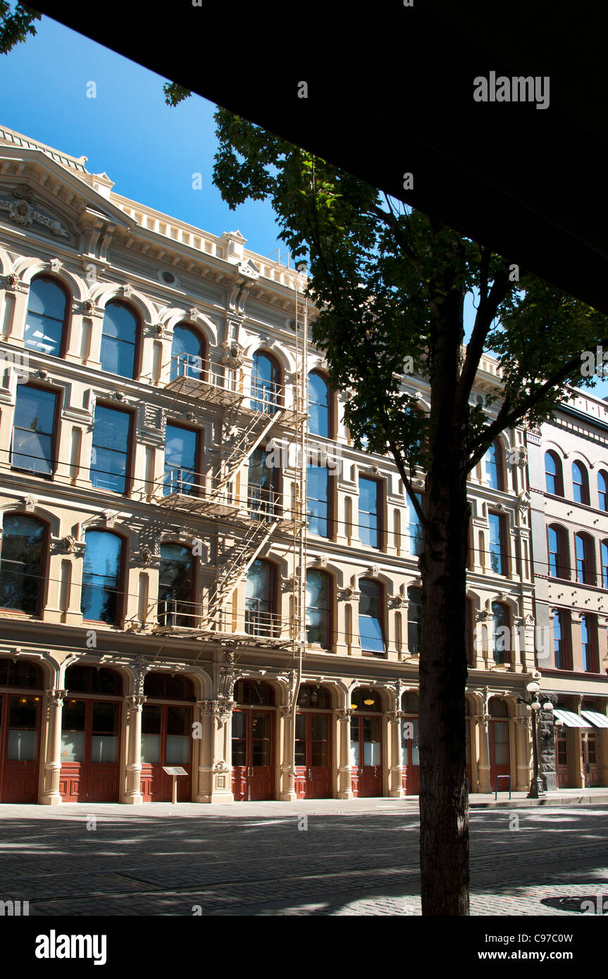 Blagen Block Portland City Oregon Vereinigte Staaten von Amerika-USA Stockfoto