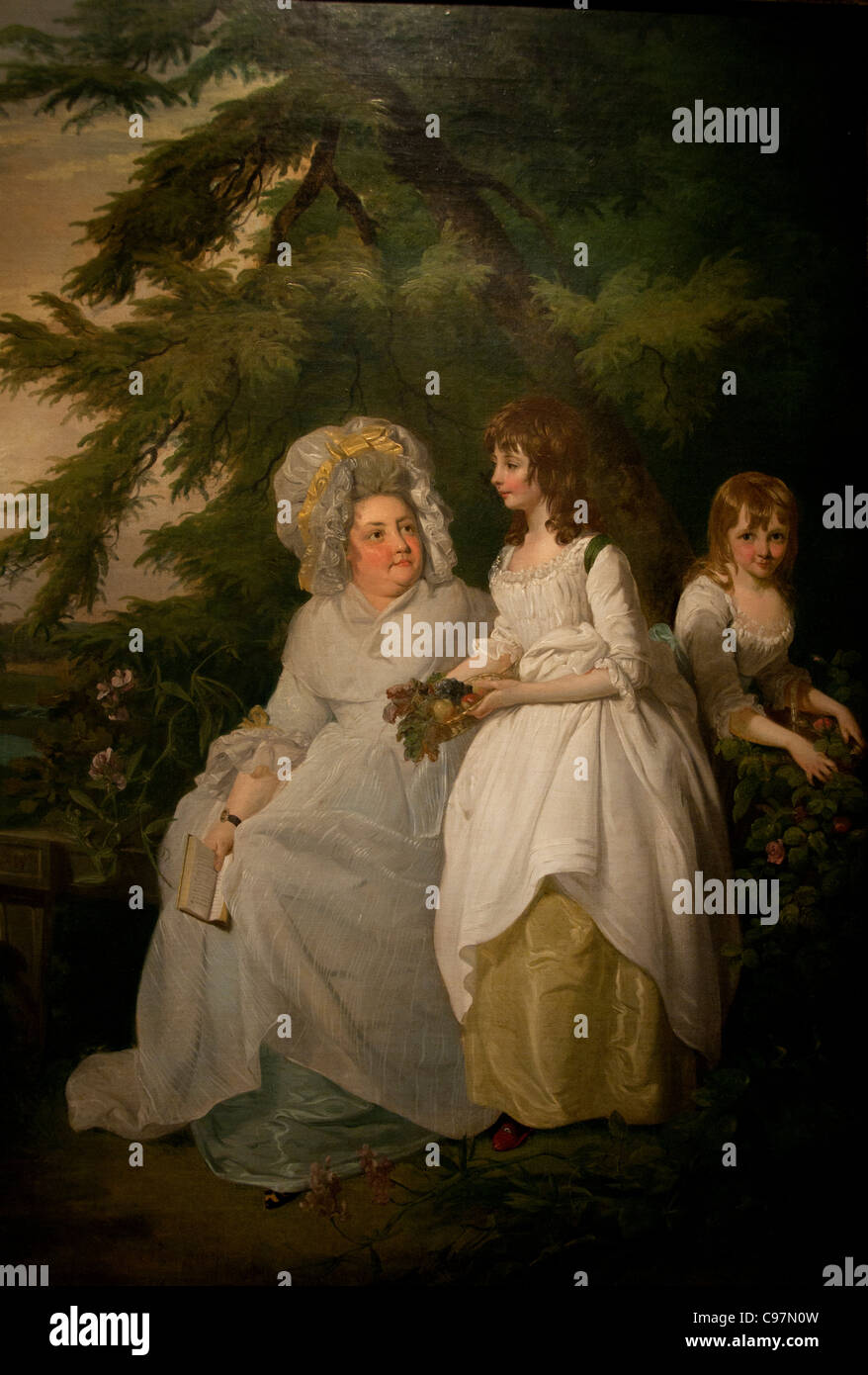 Mary Margaretta Wald Töchter 1787 von Francis Wheatley Briten Stockfoto