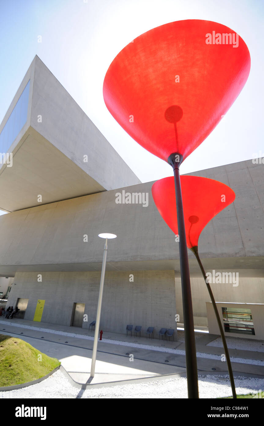 MAXXI Museum, Rom. Von Zaha Hadid Stockfoto