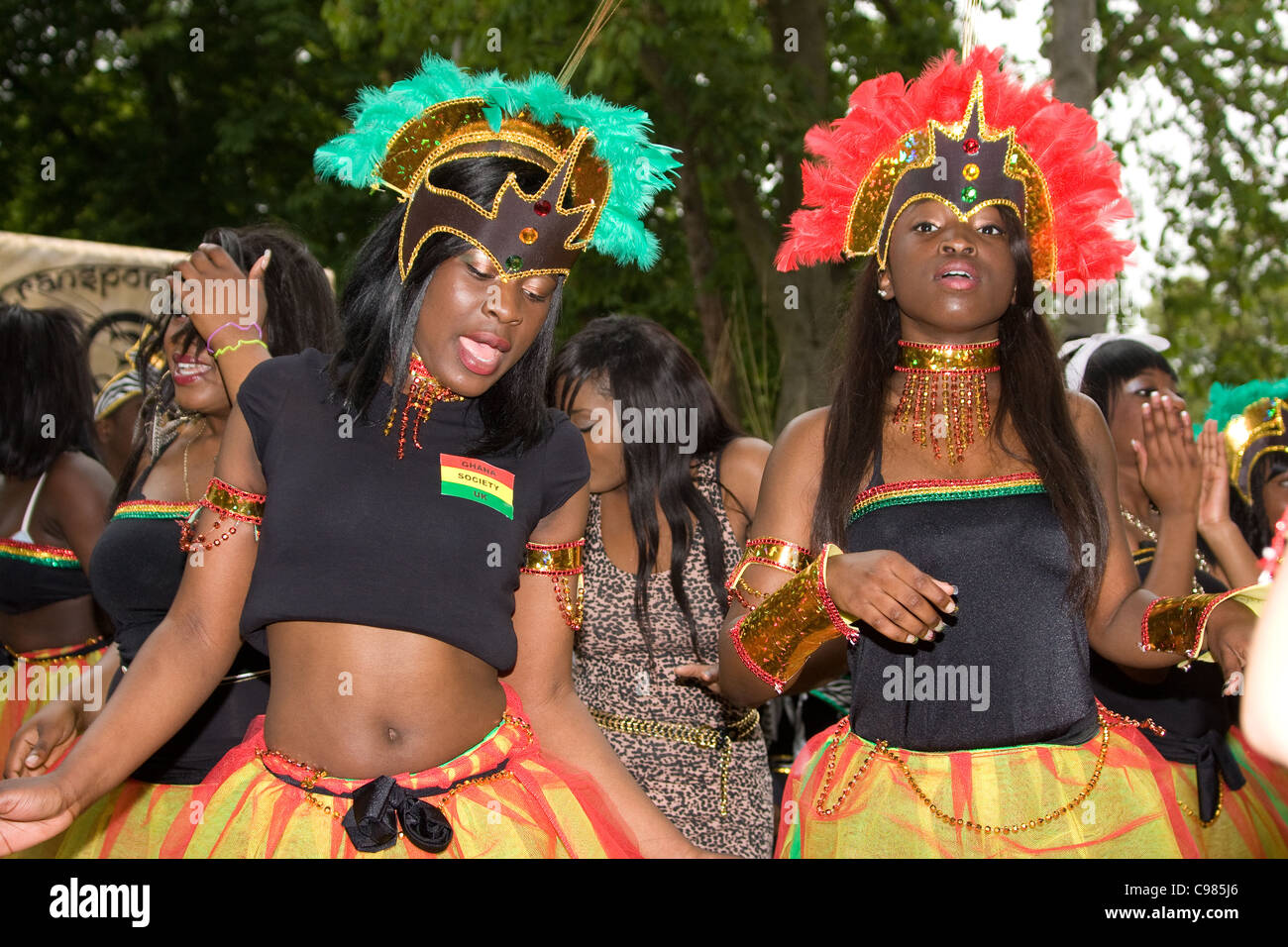 Luton karibischen Karneval Stockfoto