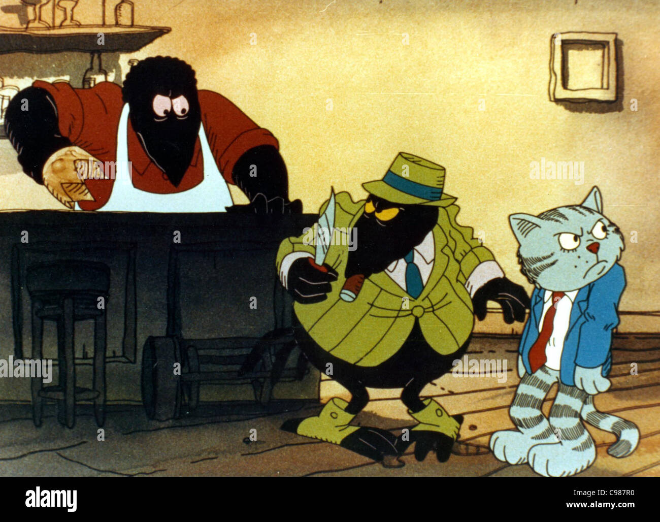 Fritz die Katze Jahr: 1972 USA Animation Regie: Ralph Bakshi Stockfoto