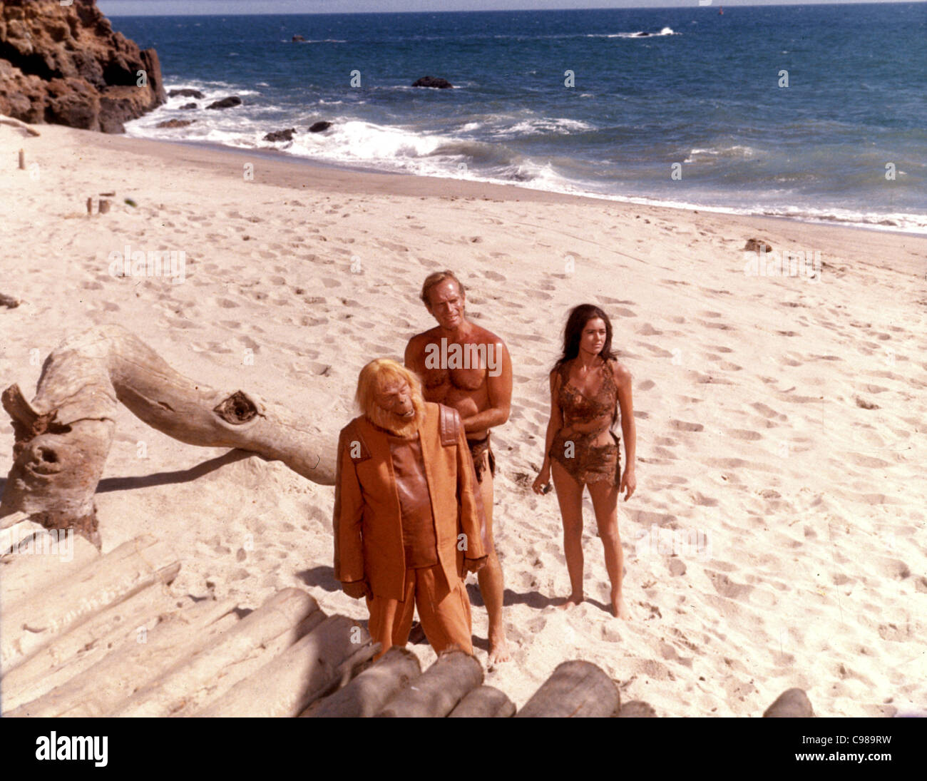 Planet der Affen Jahr: 1968 - USA Charlton Heston, Linda Harrison, Maurice Evans Regisseur: Franklin J. Schaffner Stockfoto