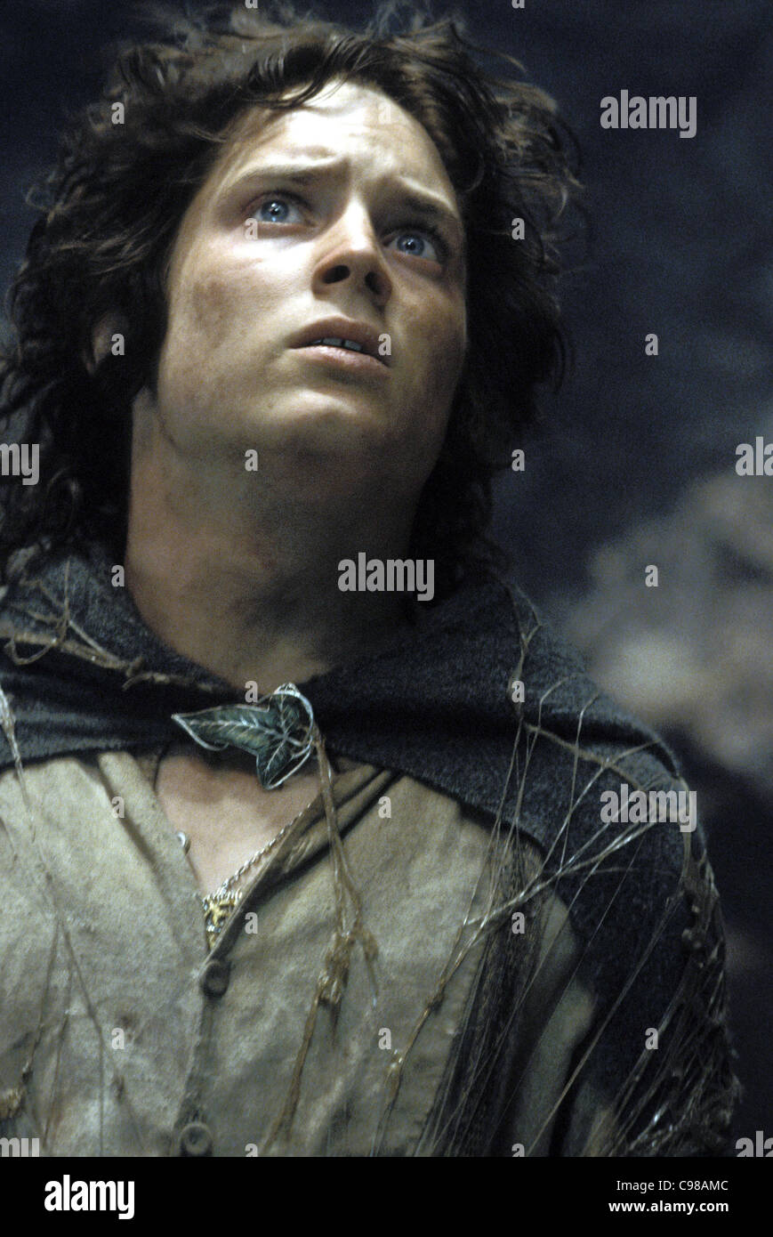 Der Herr der Ringe: die Rückkehr des Königs-Jahr: 2003 USA Regie: Peter Jackson Elijah Wood basierend auf Tolkiens Trilogie Stockfoto