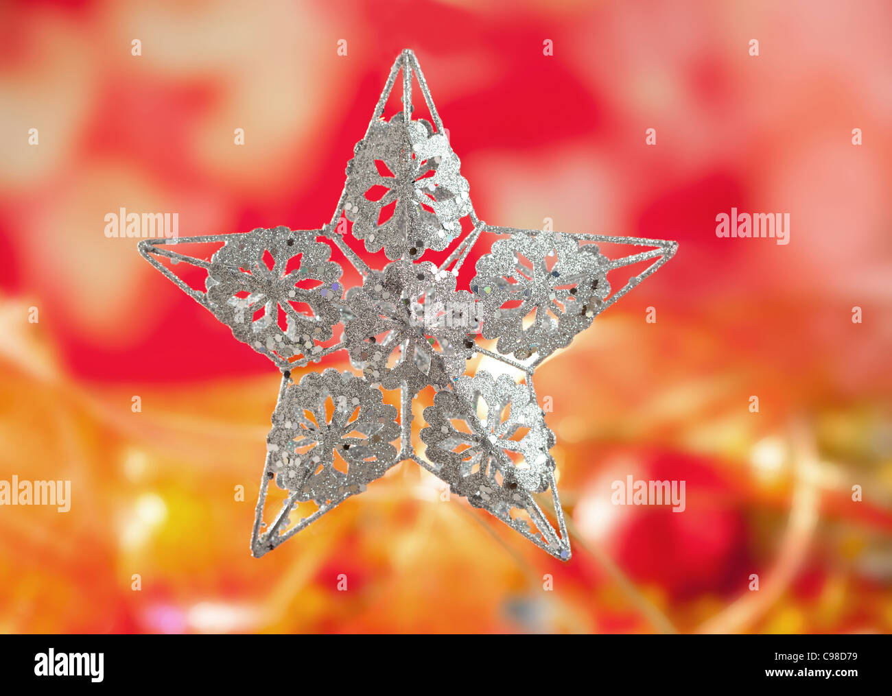 schöne Weihnachten Hintergrund Stockfoto