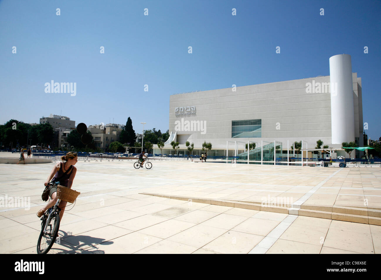 National Theater Habima Theater, Israel, Tel Aviv, Israel. Stockfoto