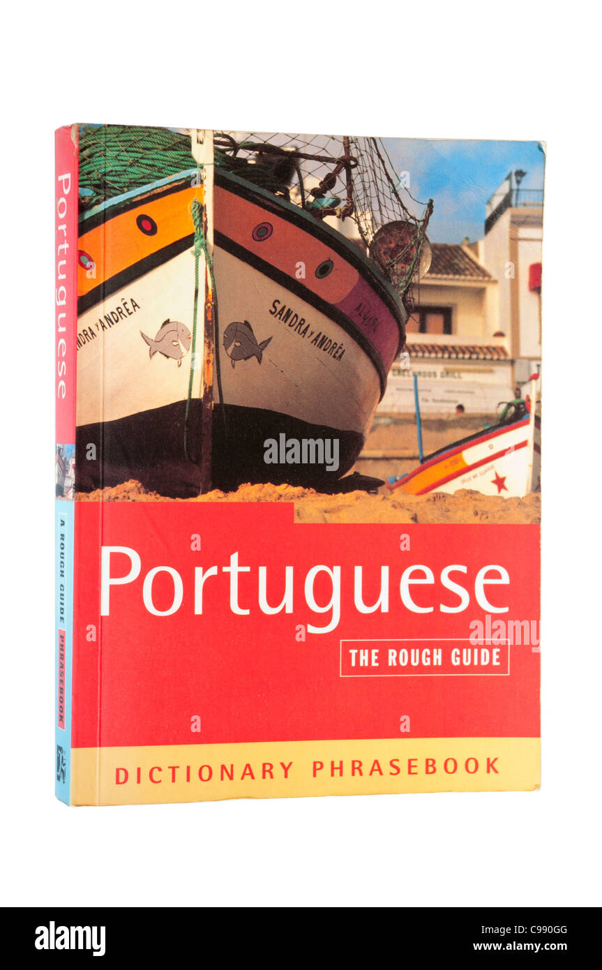 Eine portugiesische Englisch Sprachführer und Wörterbuch Stockfoto
