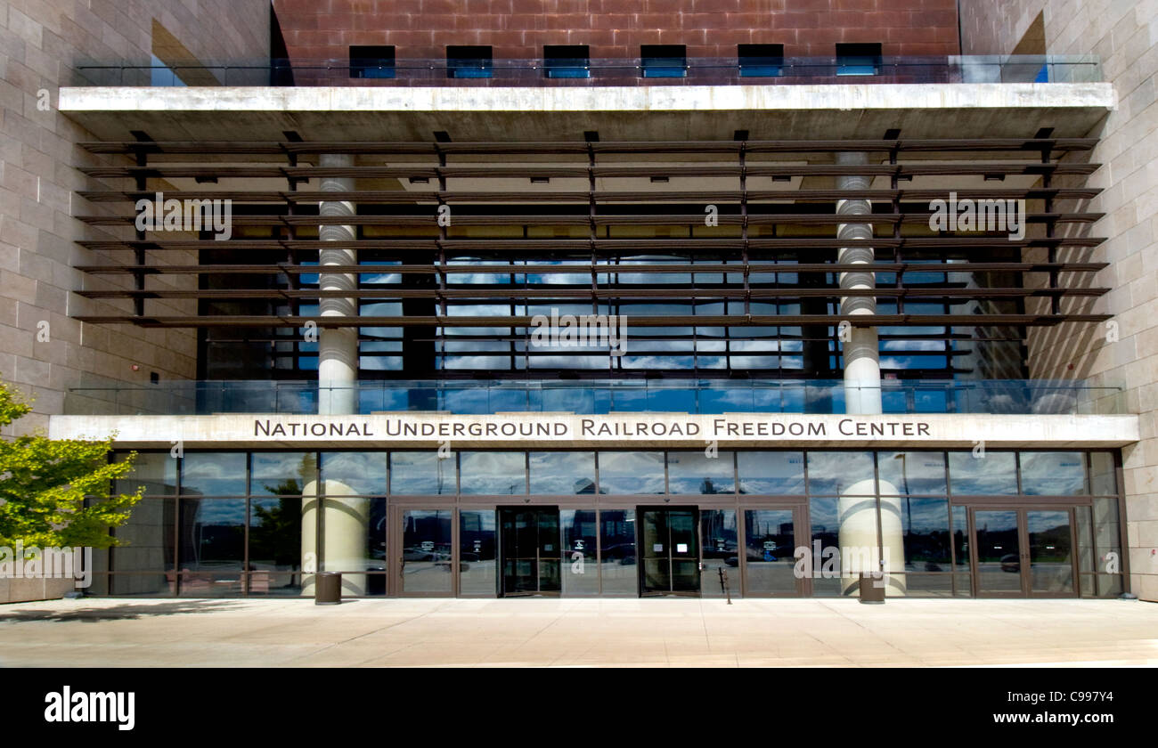 National Underground Railroad Freedom Center in Cincinnati, Ohio Stockfoto