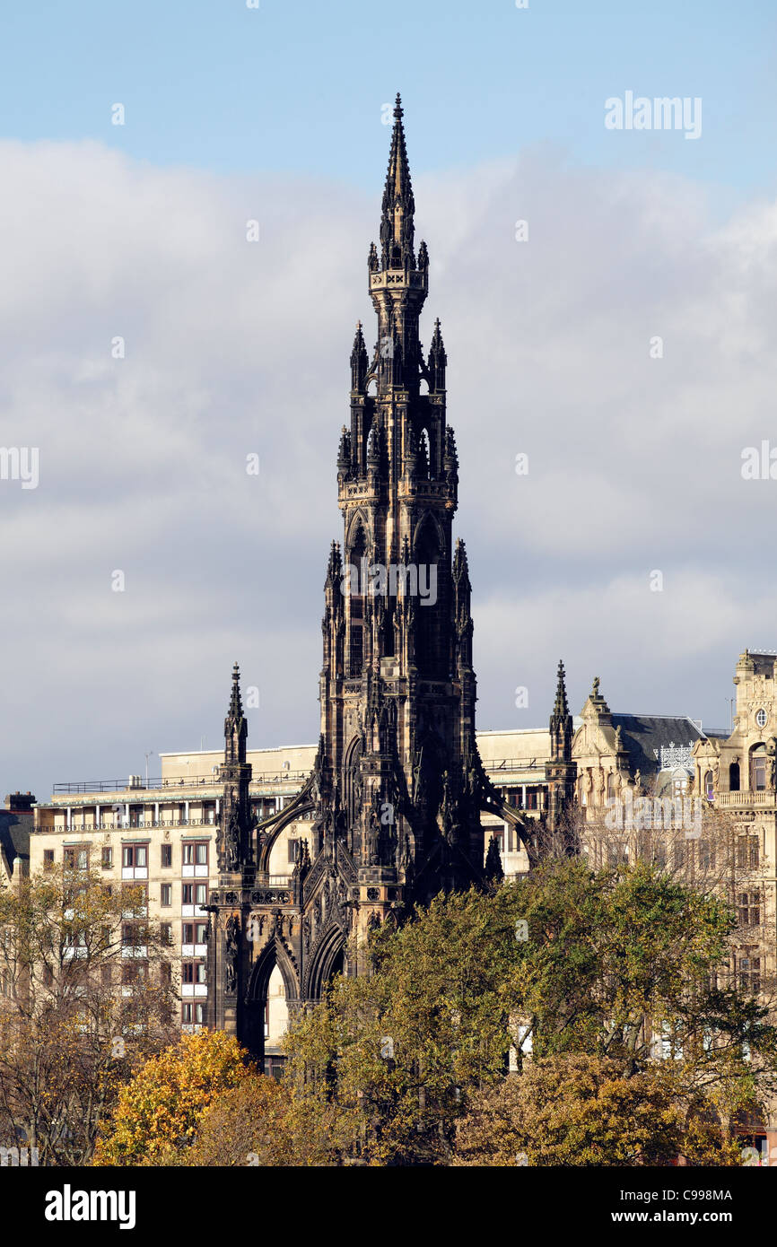 Sir Walter Scott Monument, Edinburgh, Scotland, UK Stockfoto