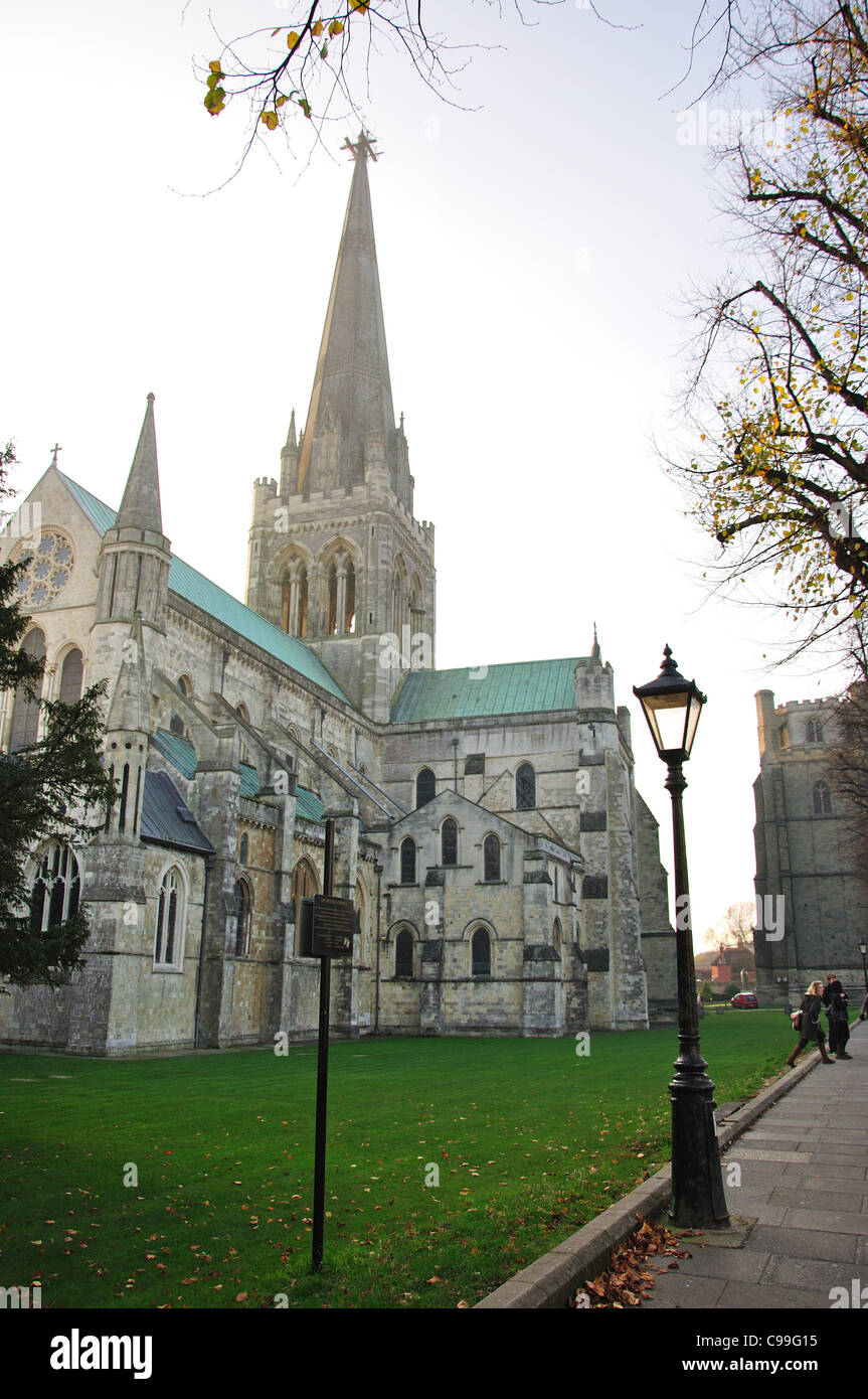 Chichester Cathedral, Chichester, West Sussex, England, Vereinigtes Königreich Stockfoto