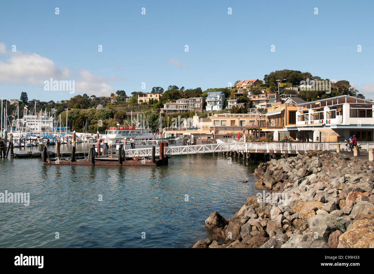 Tiburon San Francisco Kalifornien Vereinigte Staaten von Amerika Amerikaner / USA Stadt Stockfoto