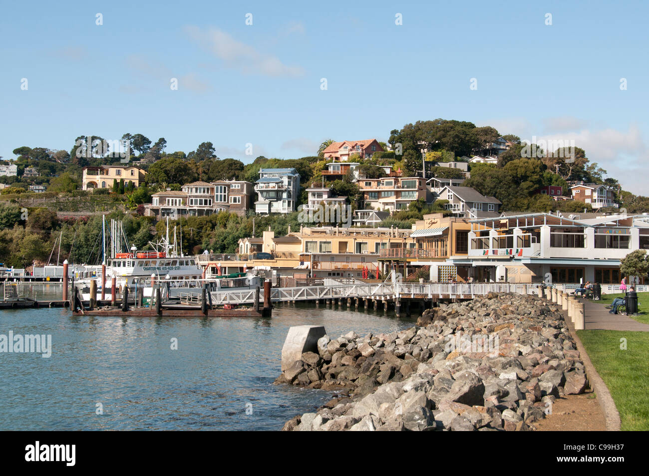 Tiburon San Francisco Kalifornien Vereinigte Staaten von Amerika Amerikaner / USA Stadt Stockfoto