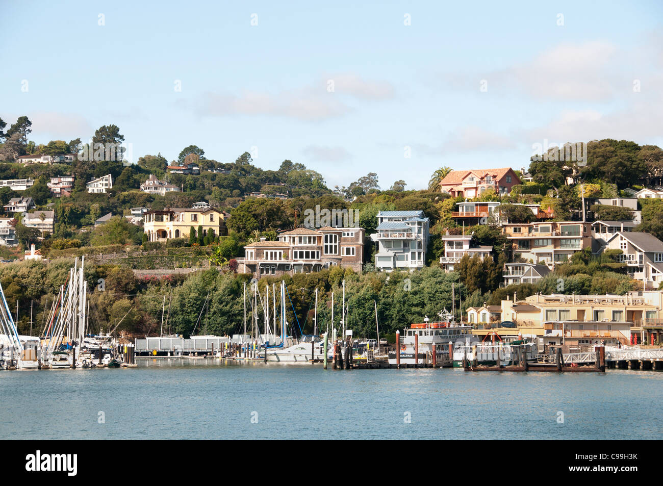 Tiburon San Francisco Kalifornien Vereinigte Staaten von Amerika Amerikaner / USA Stadt Stockfoto
