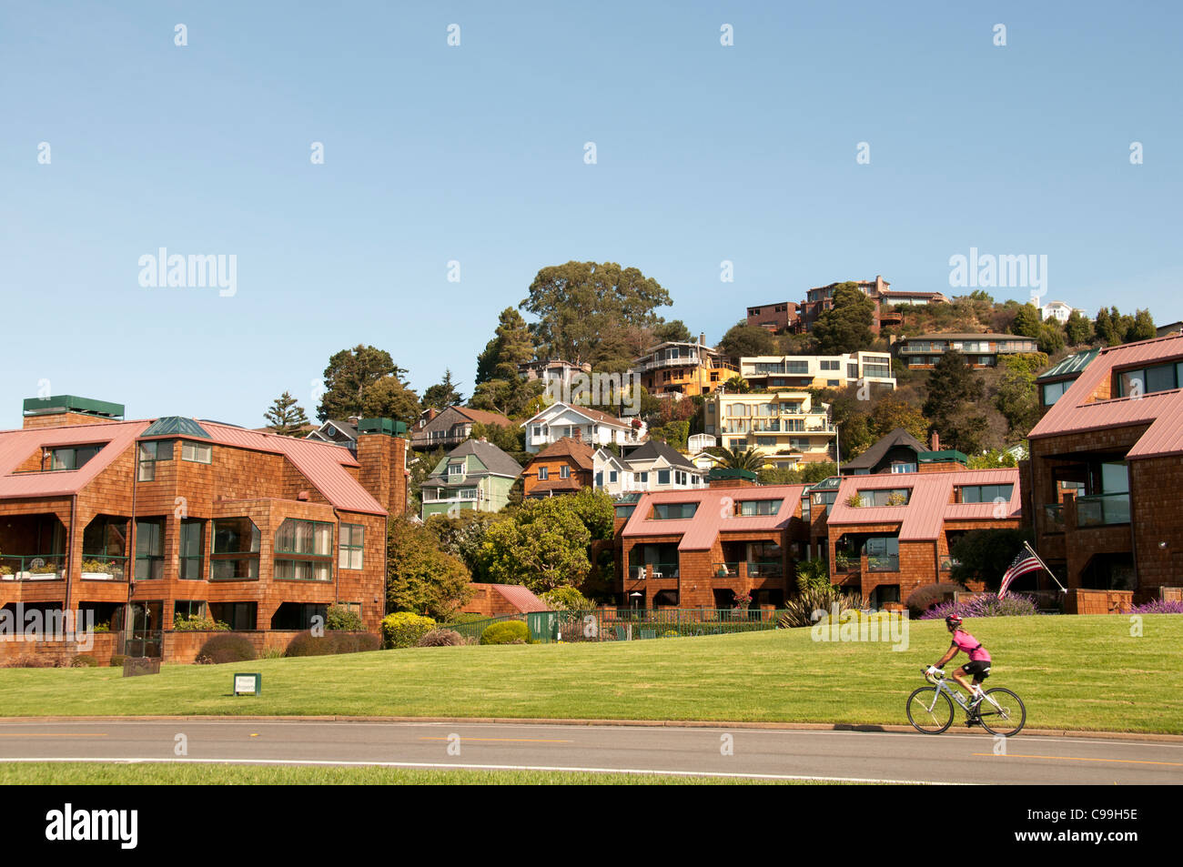 Tiburon San Francisco Kalifornien Vereinigte Staaten von Amerika Amerikaner / USA Stadt Stockfoto