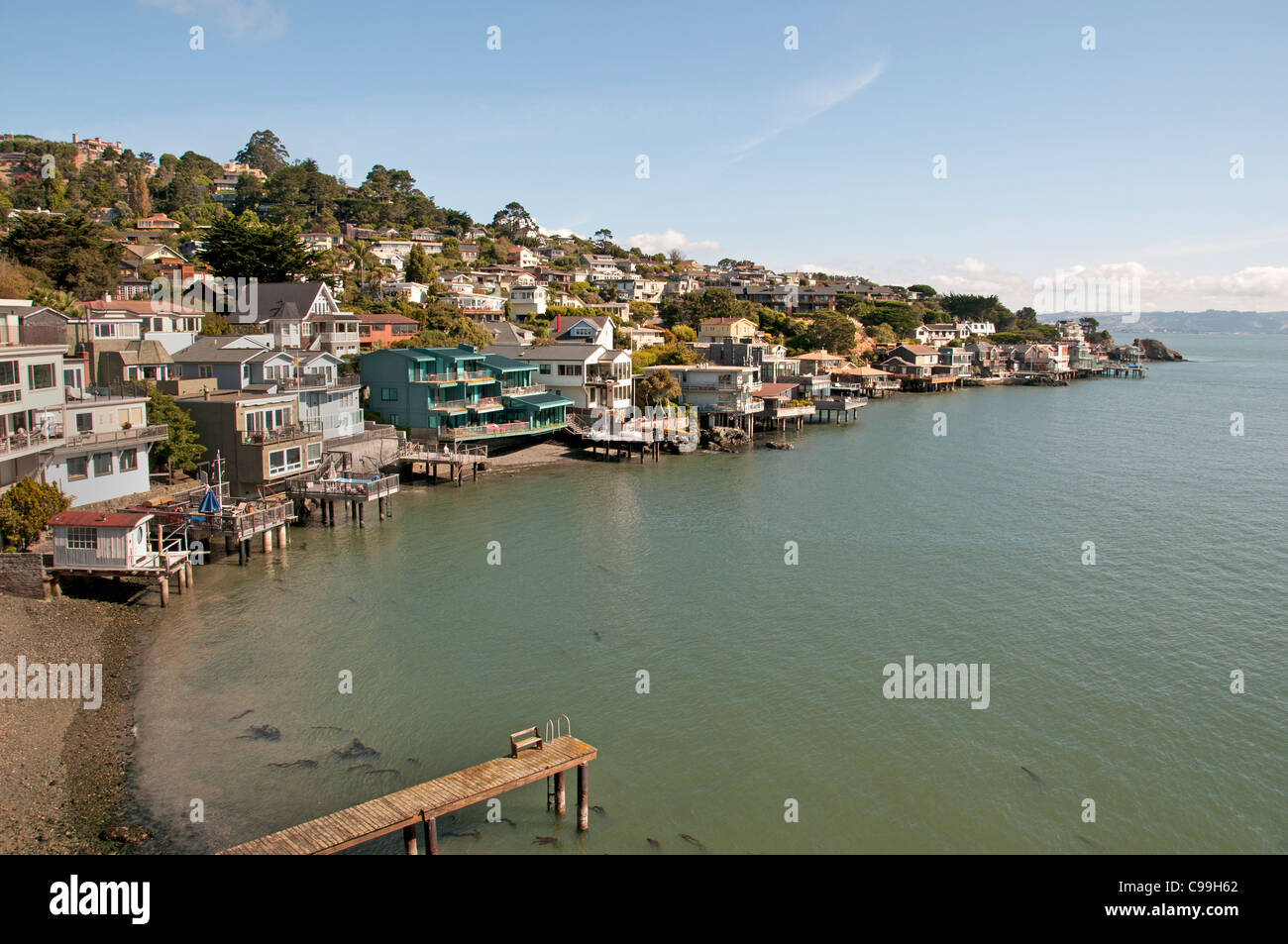 Tiburon San Francisco Kalifornien Vereinigte Staaten von Amerika Amerikaner / USA Stadt Stockfoto