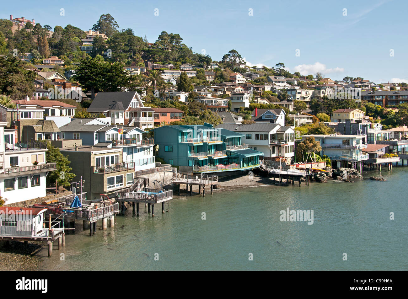 Tiburon San Francisco Kalifornien Vereinigte Staaten von Amerika Amerikaner / USA Stadt Stockfoto