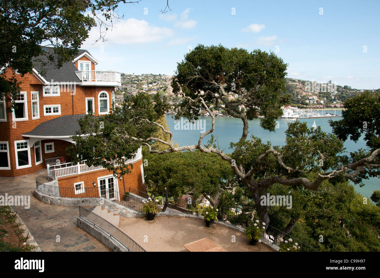 Tiburon San Francisco Kalifornien Vereinigte Staaten von Amerika Amerikaner / USA Stadt Stockfoto
