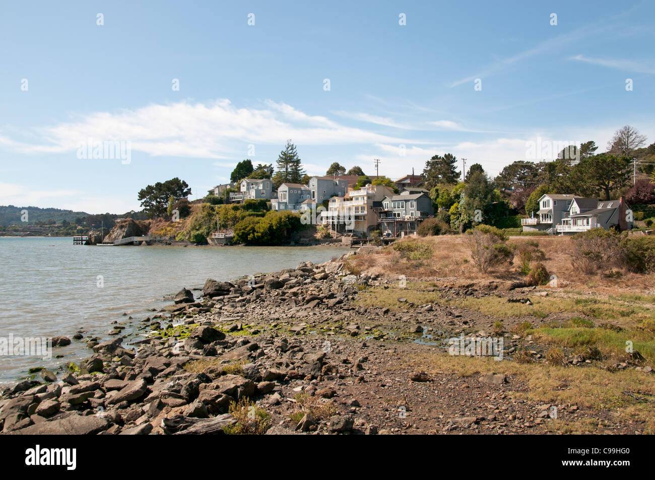 Tiburon San Francisco Kalifornien Vereinigte Staaten von Amerika Amerikaner / USA Stadt Stockfoto