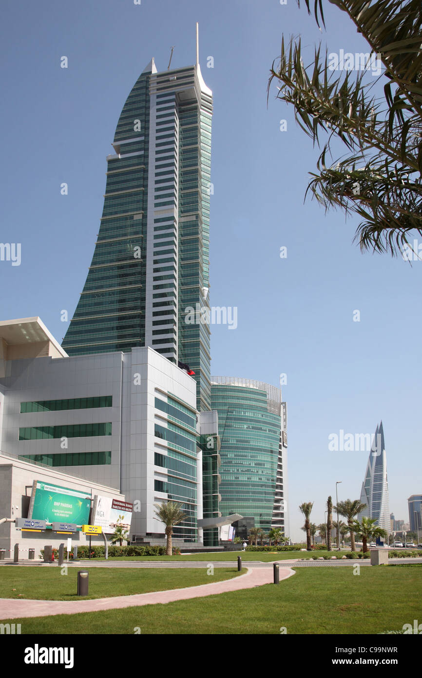 Bahrain Financial Harbour kommerzielle Entwicklung Stockfoto
