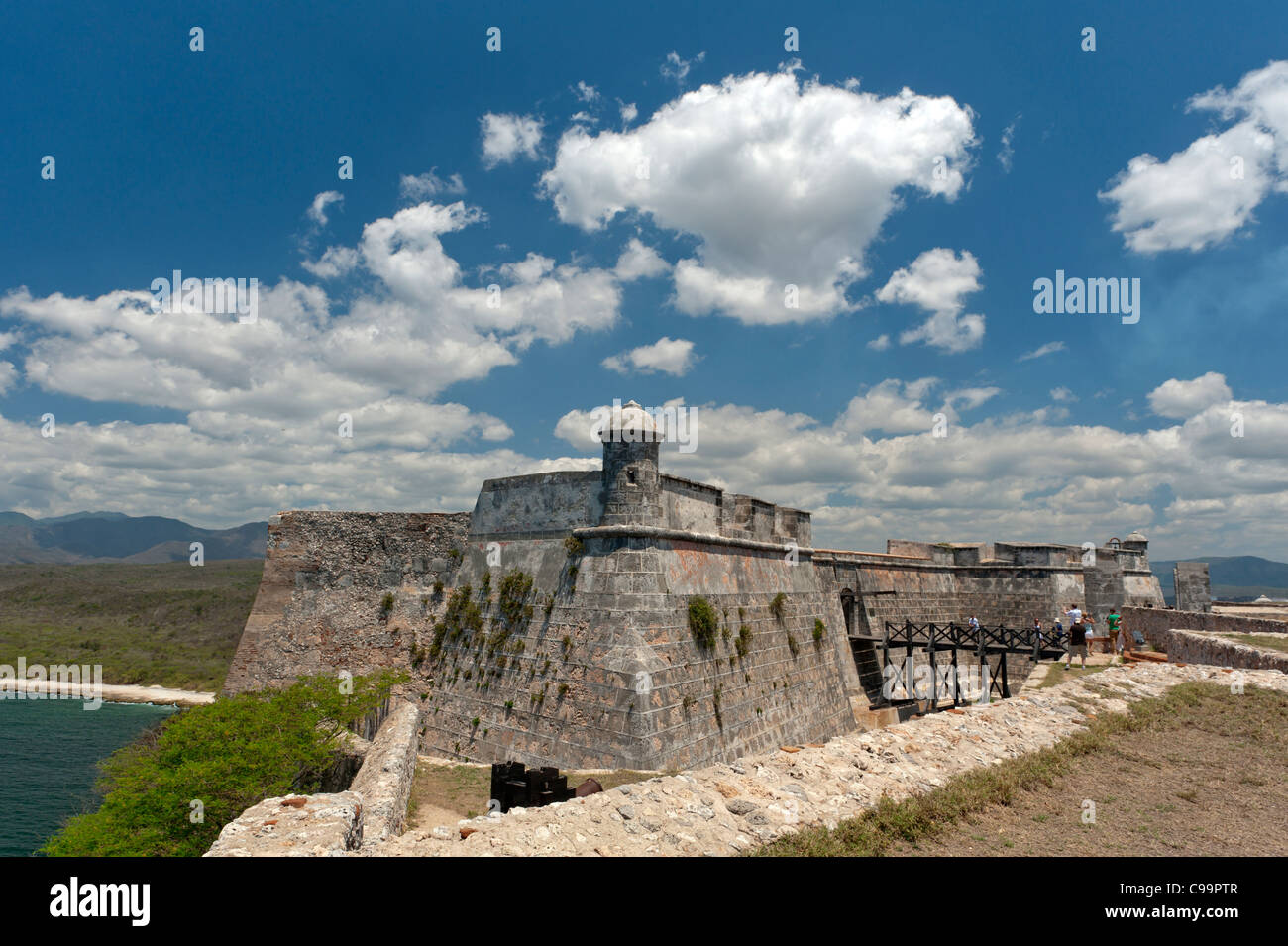 Castillo del Morro Santiago De Cuba Stockfoto