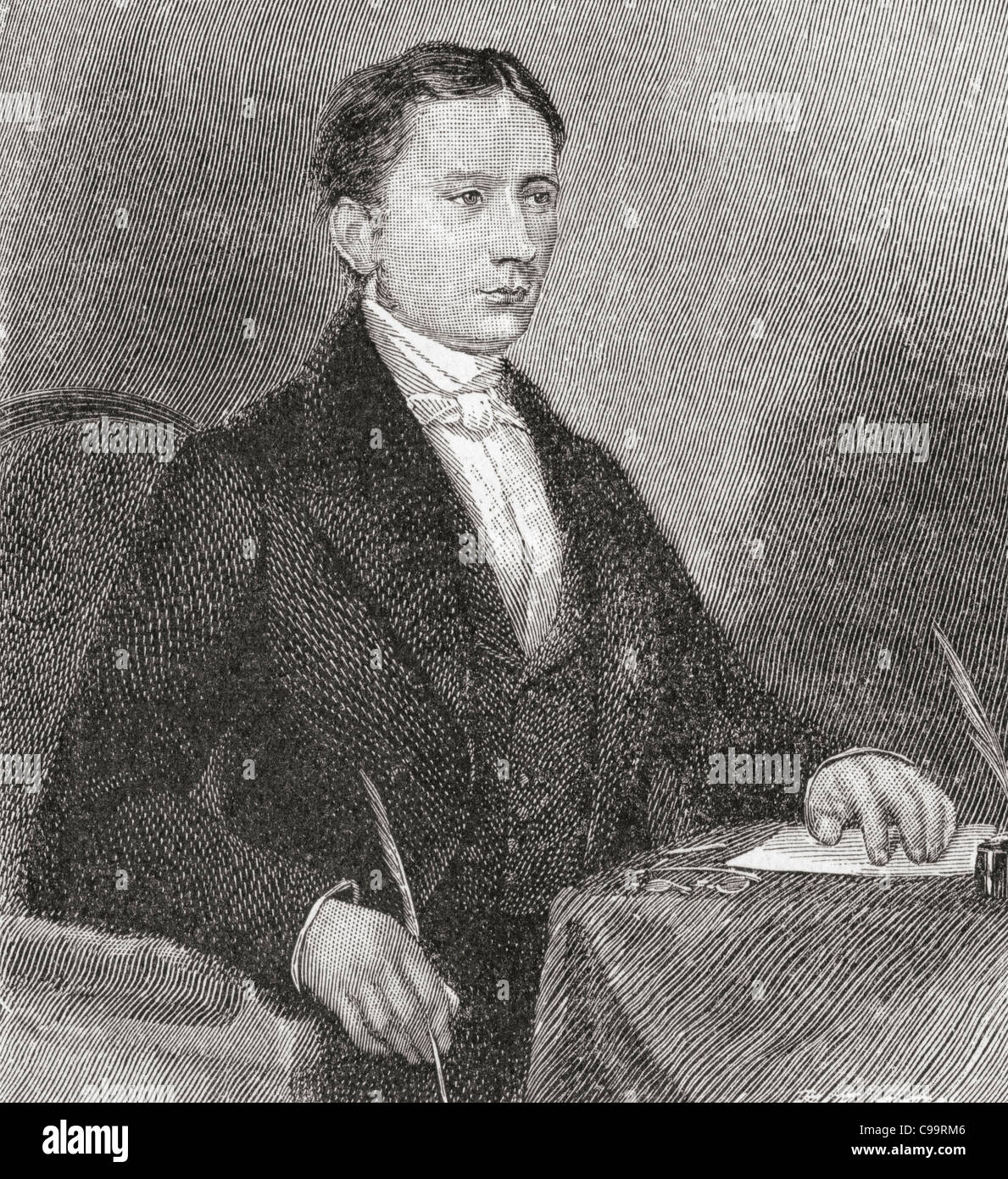 Sir Isaac Pitman, 1813 – 1897, im Jahre 1894 geadelt. Entwickler von Pitman-Kurzschrift-System. Stockfoto